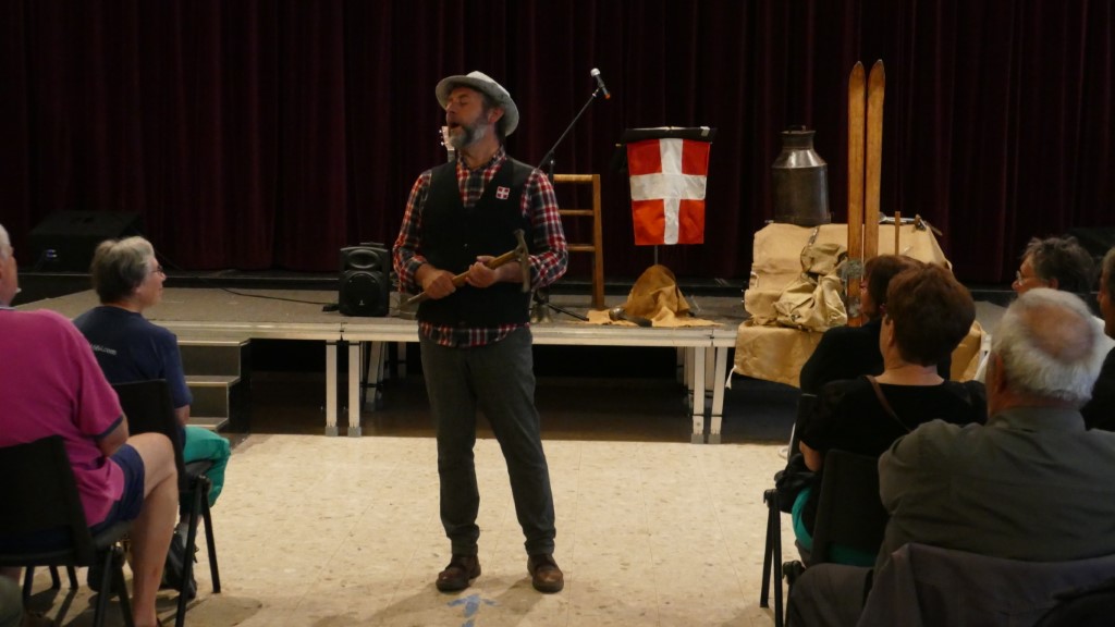 Contes et légendes de Savoie étaient au programme d'une des soirée d'animation